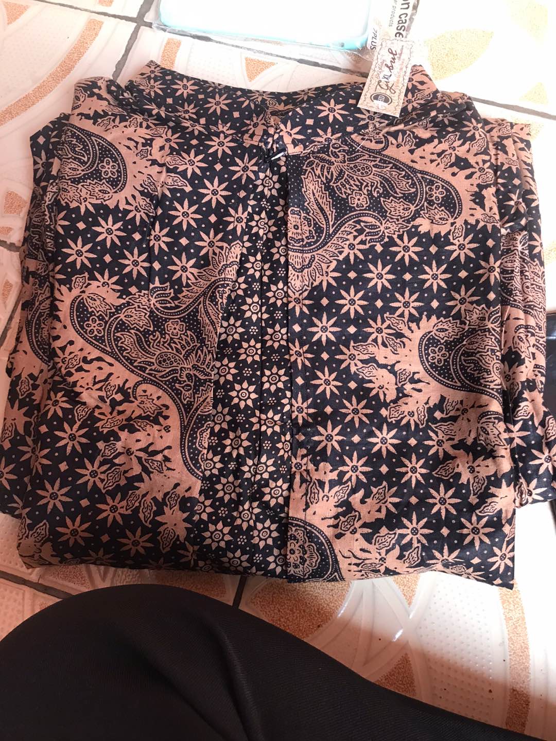 Gamis Batik Manggar Baju Muslim Batik Wanita Terbaru Gamis Batik Busui Batik Pekalongan