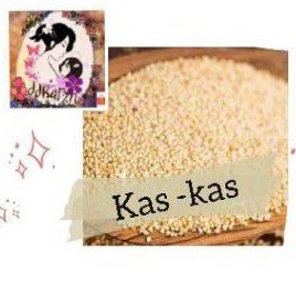 

kas kas 1kg khuskhus/kaca kace/biji Poppy