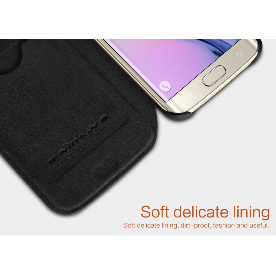 SAMSUNG Galaxy S6 Edge G925 Flip Leather Cover NILLKIN QIN Case