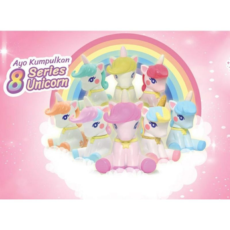 unicorn rainbow stardust (limited edition) collection stationary set alfamart