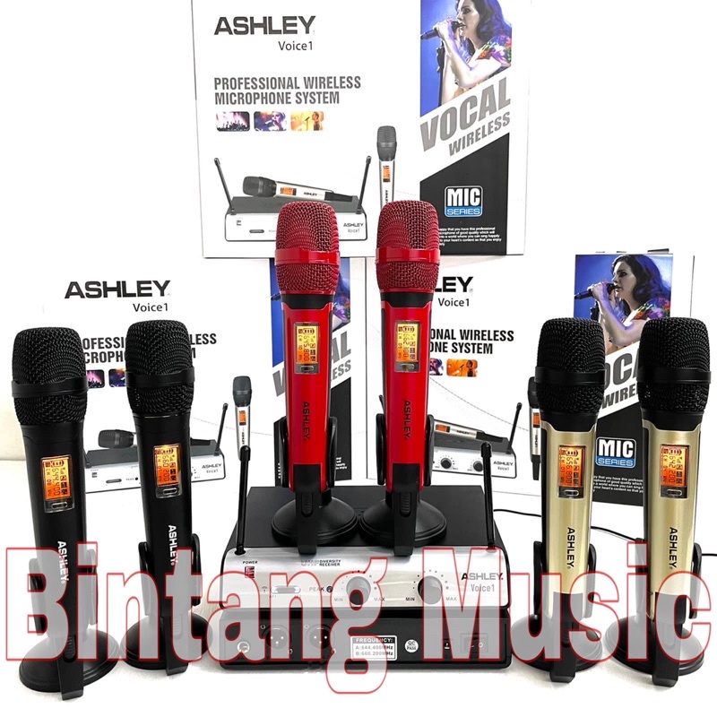 Mic wireless ashley voice1 original Ashley Voice 1