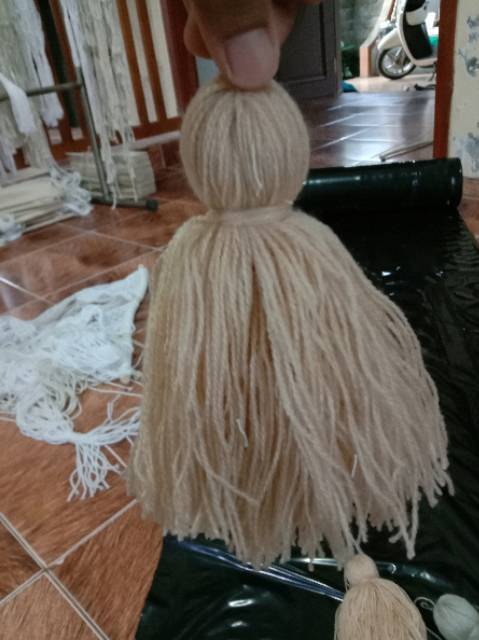 READY STOK) macrame Gantungan kunci tassel (GK 008)