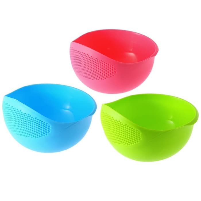  Wadah  Cuci Beras  Sayur Buah Multifunction Bowl Shopee 