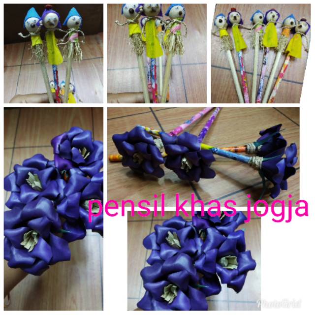 

AFk793 Pensil Karakter Batik Souvenir Indonesia souvenir pensil etnik