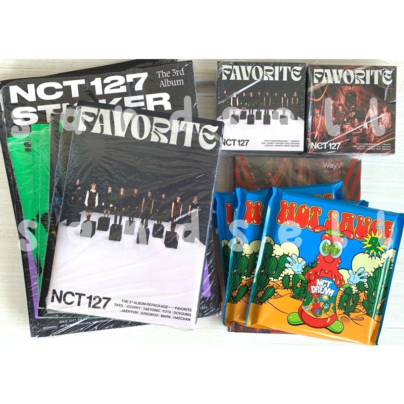 Jual [BACA DESKRIPSI] ALBUM ONLY NCT 127 STICKER STICKY SEOUL CITY ...