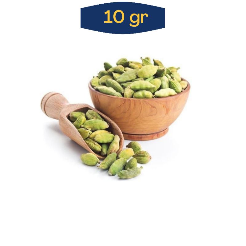 

Kapulaga Hijau India Atau Arab Bahan Rempah Bumbu Dapur