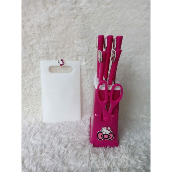 

pisau set hello Kitty murah