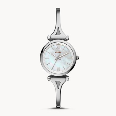 JAM TANGAN WANITA CHARLIE MINI ES4501 SILVER STAINLESS