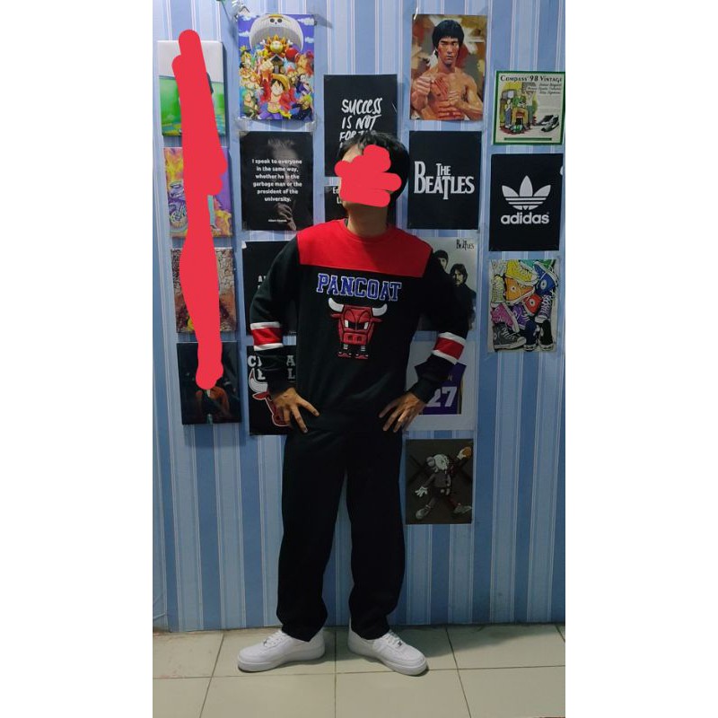 pancoat bulls sweater pancoat banteng rare second original not chicago bulls not nba banteng