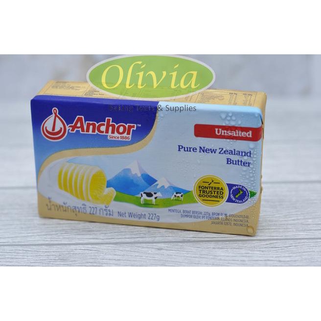 

Miliki sekarang--Unsalted Butter / Mentega Tawar Anchor 227g READY STOCK ORIGINAL