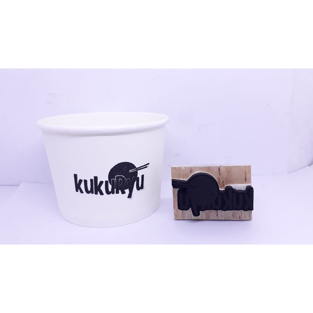 

Jual Stempel Sablon PaperBowl Stempel Mangkok RiceBox Stempel Kemasan