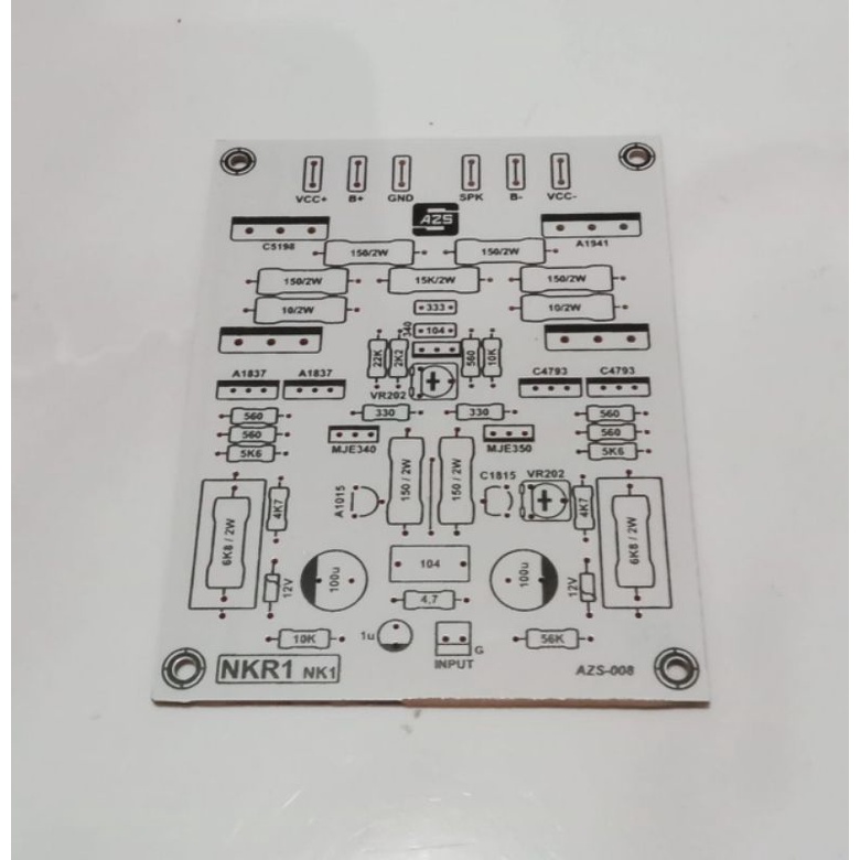 PCB Driver Power NKRI NK1 Power Amplifier AZS