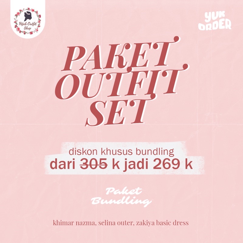 Paket Outfit Set Fanimey