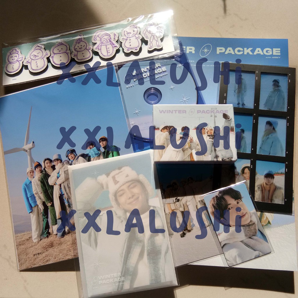 WINTER PACKAGE WINPACK BTS 2021 RM JIN JHOPE SUGA JIMIN V JUNGKOOK