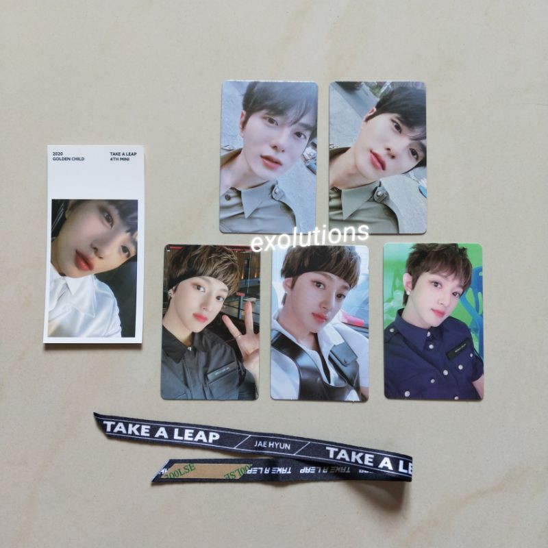GOLDEN CHILD TAKE A LEAP PHOTOCARD PC [BACA DESC] LUCID DREAM BOMIN BONG JAEHYUN GOLCHA TAL JIBEOM
