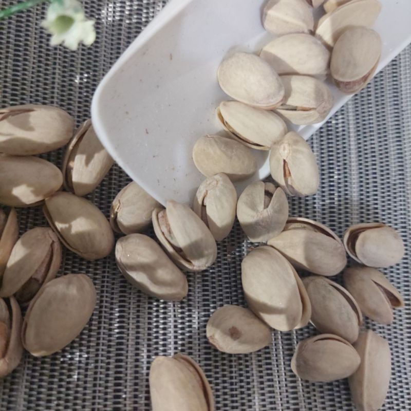 Pistachio Roasted/ Kacang Pistachio 1 Kg Panggang Roasted Fresh oleh oleh haji umroh garing renyah Distributor grosir Jakarta