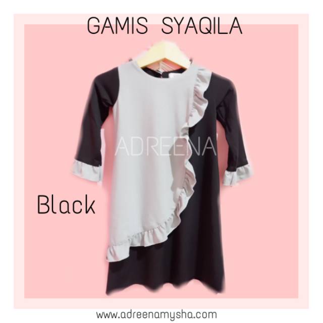 Gamis syaqila / gamis Bayi / Gamis anak