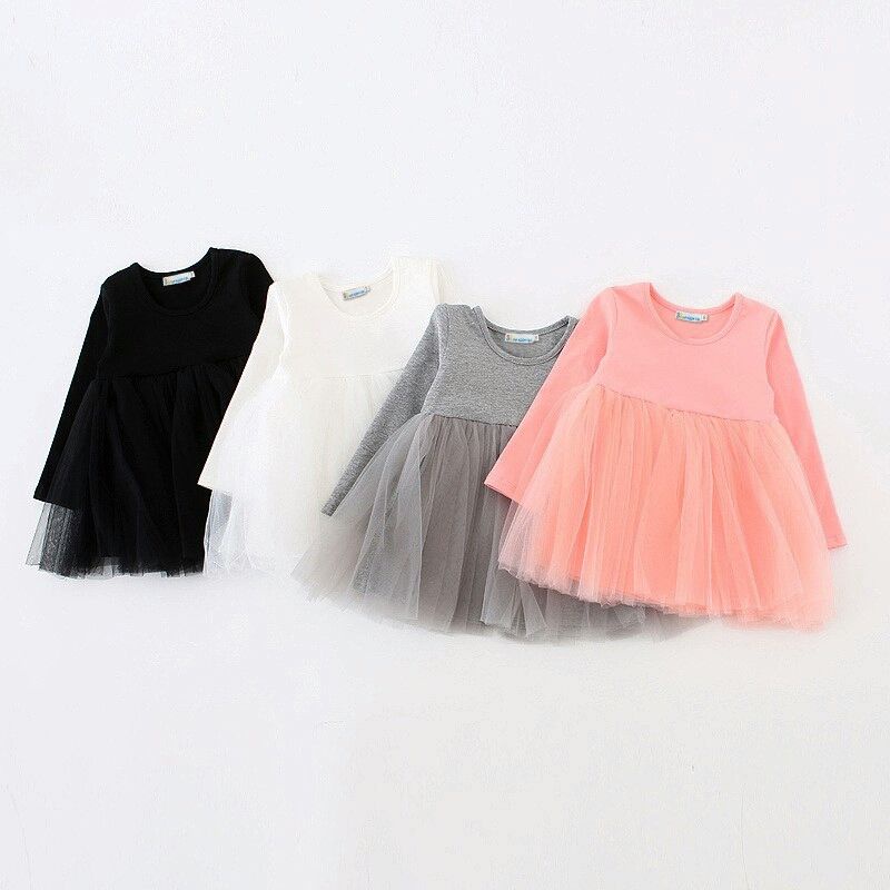 Baju Anak Bayi Perempuan Import Dress 0-6 Bulan Bahan kaos