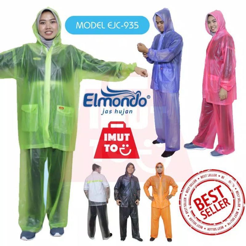 jas hujan elmondo dewasa