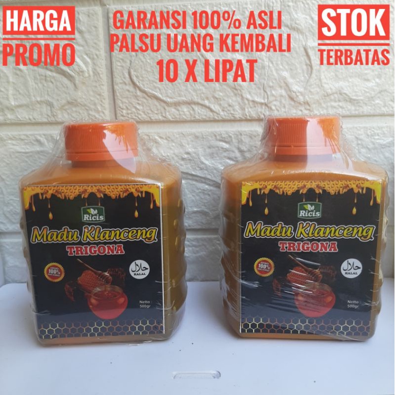 [500 gr] Madu klanceng asli alami dari alam