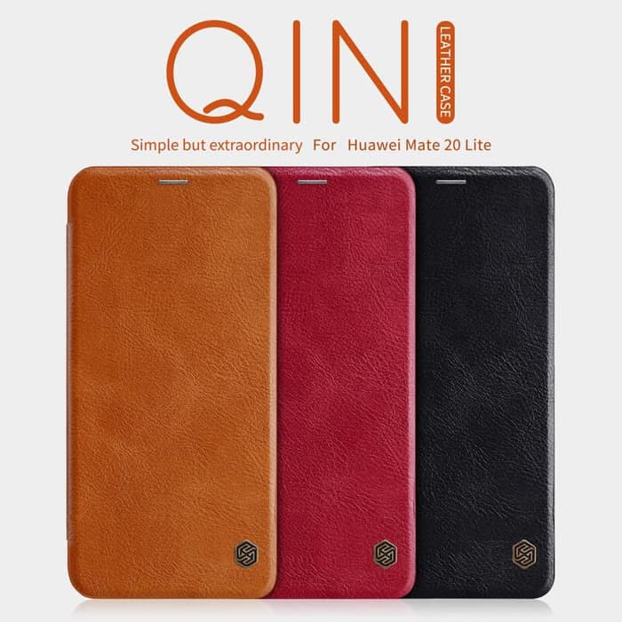 Flip Cover Huawei Mate 20 Lite Nillkin Qin Leather Flip Case Original