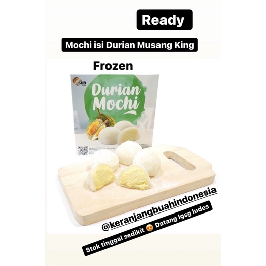 

Frozen Durian Musang King Mochi, Mochi Durian