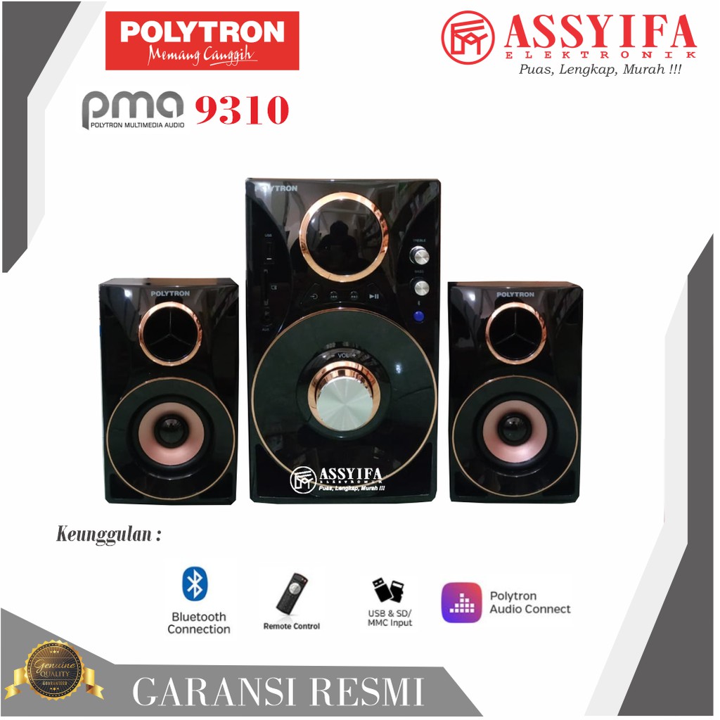 SPEAKER AKTIF POLYTRON PMA 9310 | PMA 9320 SPESIAL PROMO NEW BERGARANSI RESMI
