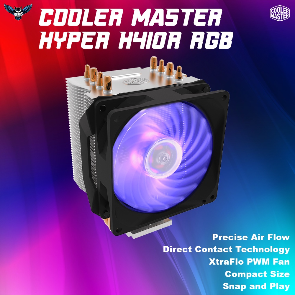 COOLER MASTER HYPER H410R RGB | CPU Cooler