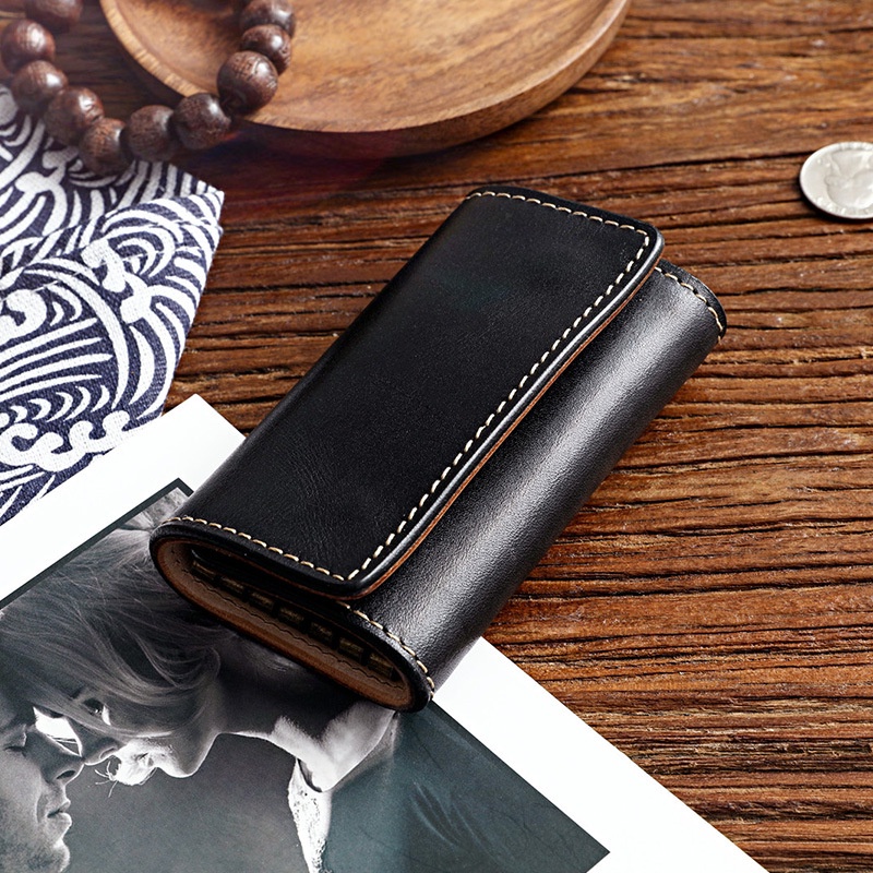 Original Leather Gantungan Kunci Motor Mobil Model Unik Keren