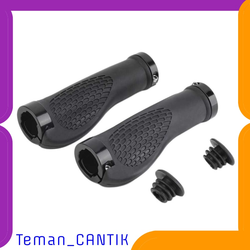 GS8 GRIP GAGANG SEPEDA HANDLEBAR RUBBER ANTI-SKID TC-IB875 PROMEND GR49