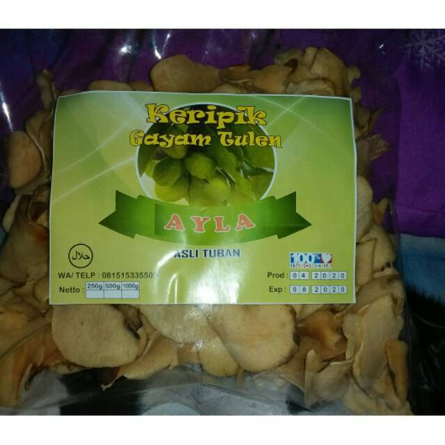 

Kripik gayam 250 gram kualitas premium