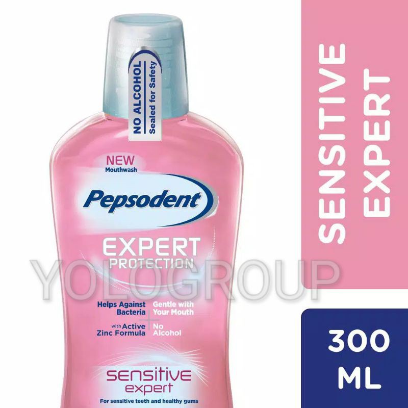 Pepsodent Mouthwash Sensitive Expert 300 ml