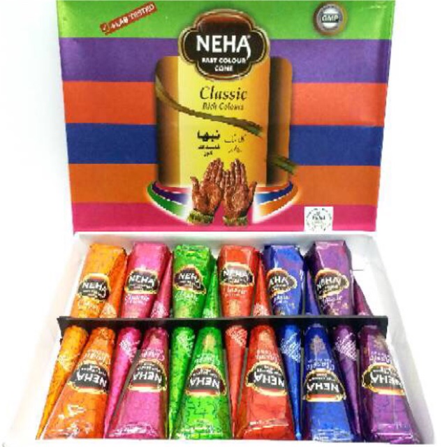 neha henna paste - golecha cherry HENA MUSLIM MIRCHI / HENNA golecha MIRCHI / INAI MUSLIM / INAI HALAL