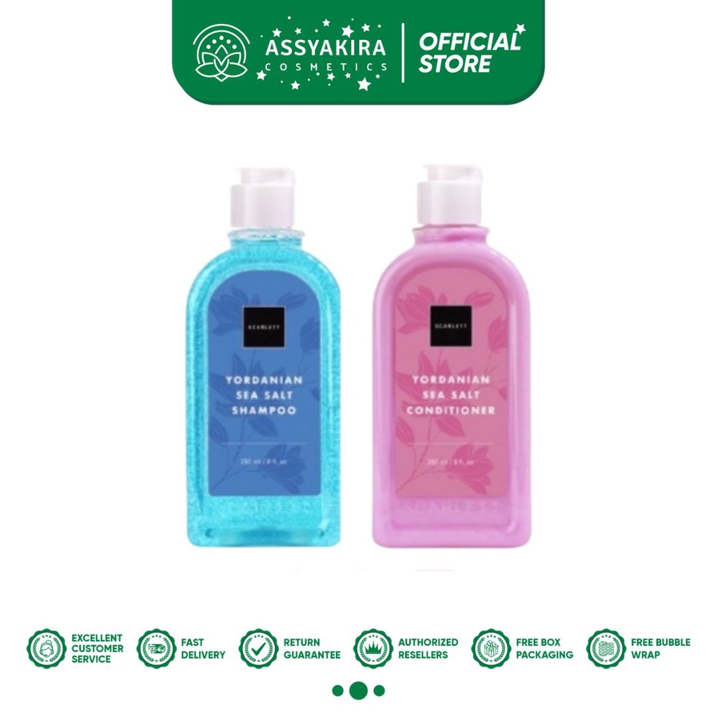 Scarlett Yordanian Sea Salt Shampoo &amp; Sea Salt Fragrance Conditioner by Felicya Angelista