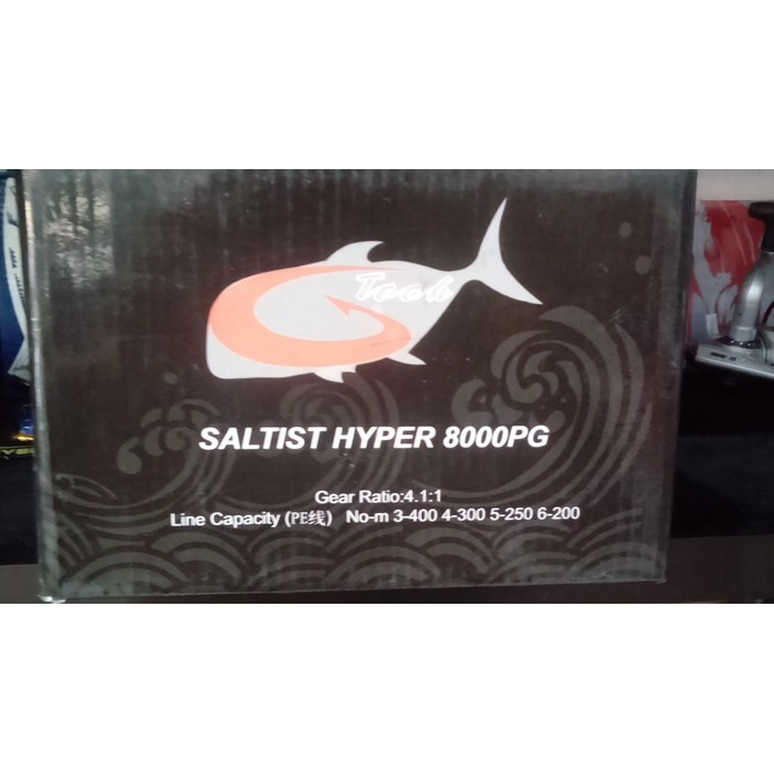 Reel Laut G-Tech Saltist Hyper 8000PG TERBAIK