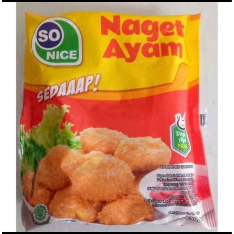 

Naget so nice 250 gr