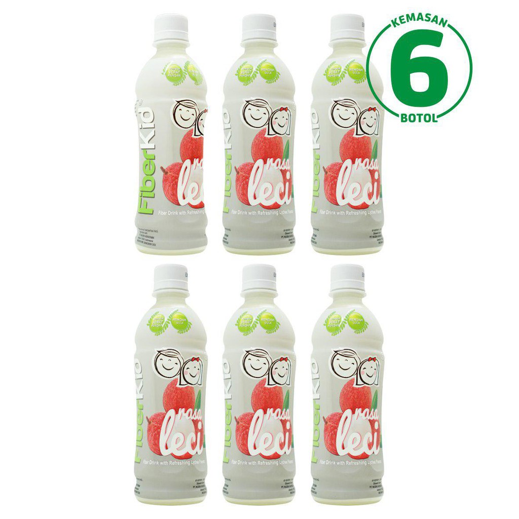 

FiberKid Minuman Serat Pangan / Fiber Rasa Leci (6 btl)