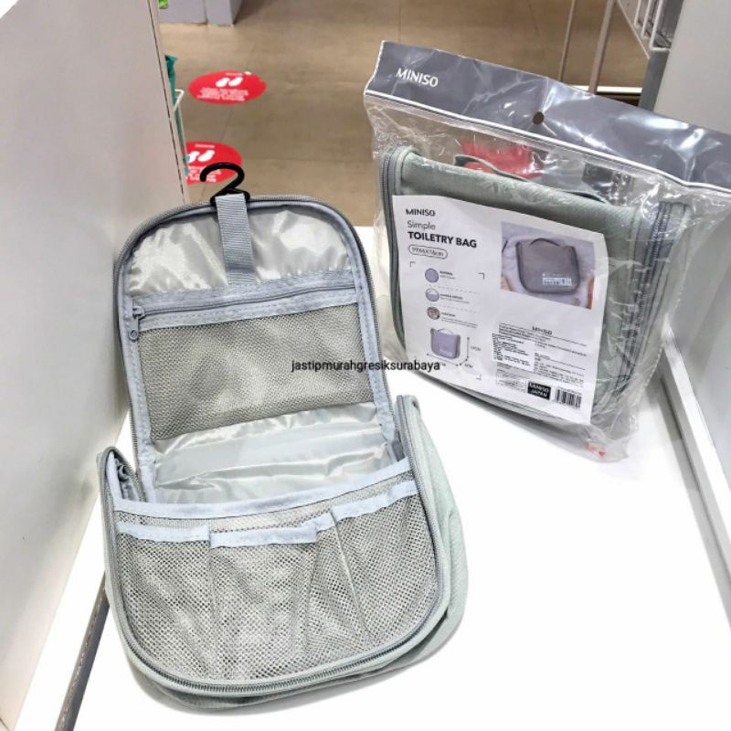 SIMPLE TOILETRY BAG MINISO TOILETRY BAG