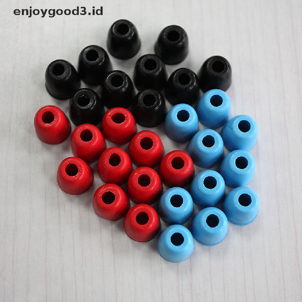 (Rready Stock) 10pcs earbud memory foam Pengganti Ukuran medium (ID)