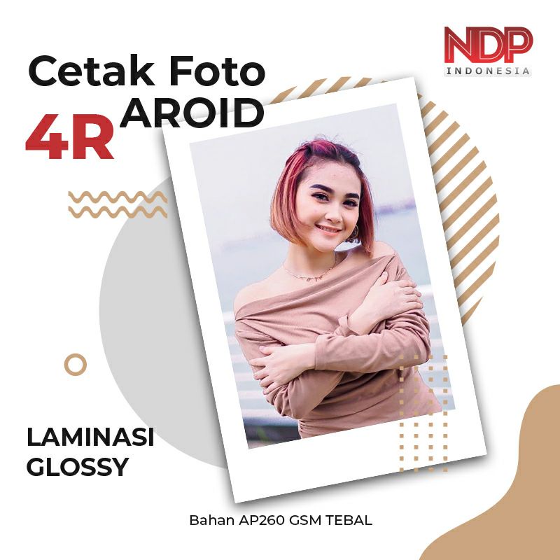 CETAK FOTO 4R LAMINASI