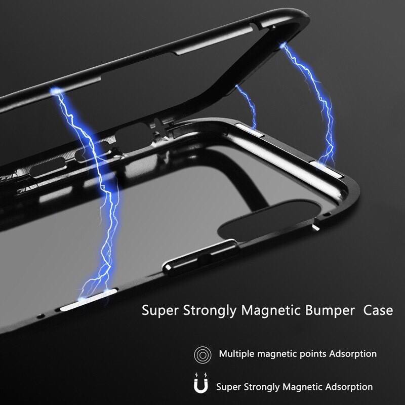 Magnetik case glass Samsung S8, S8+, S9, S9+, S10, S10+