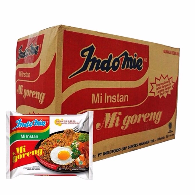 

Indomie goreng 1 dus