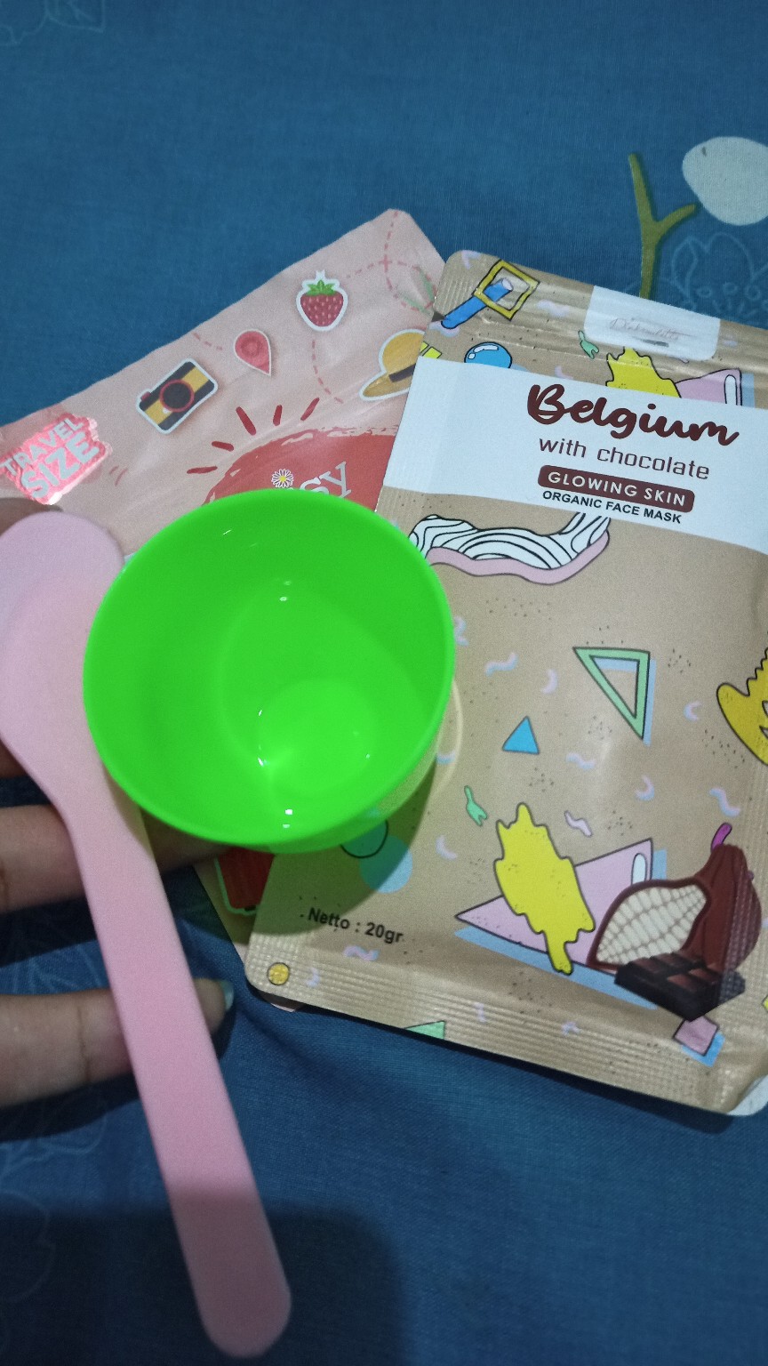 Spatula Masker Bahan Plastik Tebal Sendok Pengaduk Masker