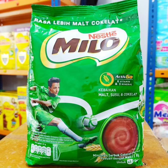 

[[BISA COD]] Susu Nestle MILO Activ-Go 1000gr / 1kg - ActivGen NEW Kode 1223