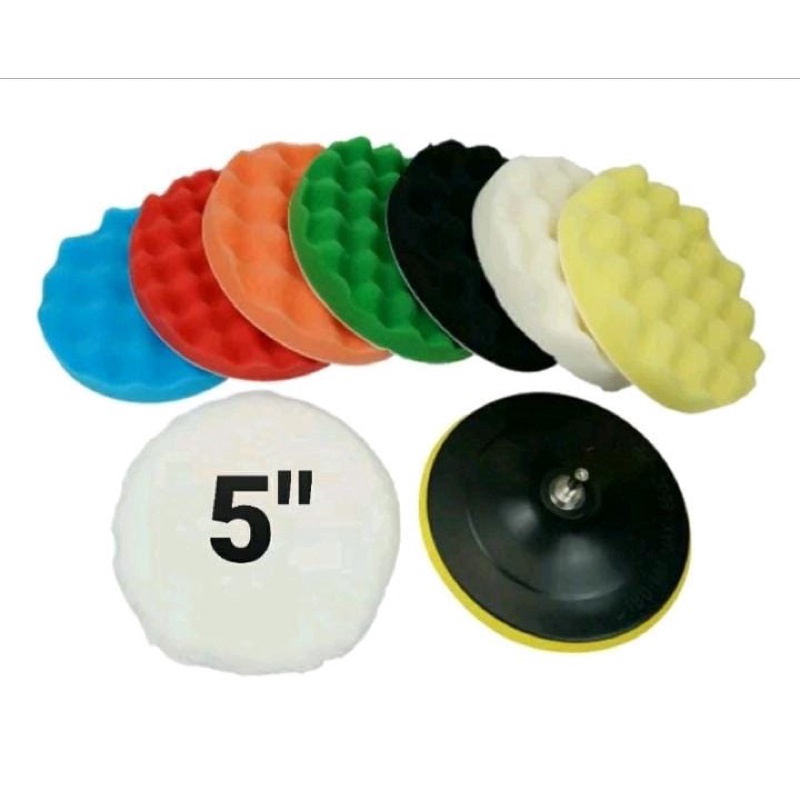 Set Busa Poles Polishing Woolen Body Motor &amp; Mobil Coumpond Wax Buffing Coating