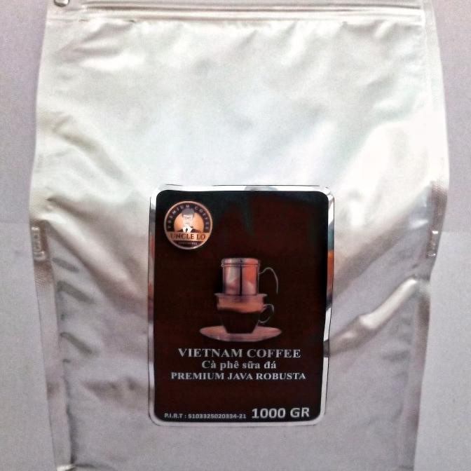 

BIJI KOPI/COFFEE BEANS/KOPI --VIETNAM COFFEE 1000 GR/PREMIUM ROBUSTA -Diskon Besar