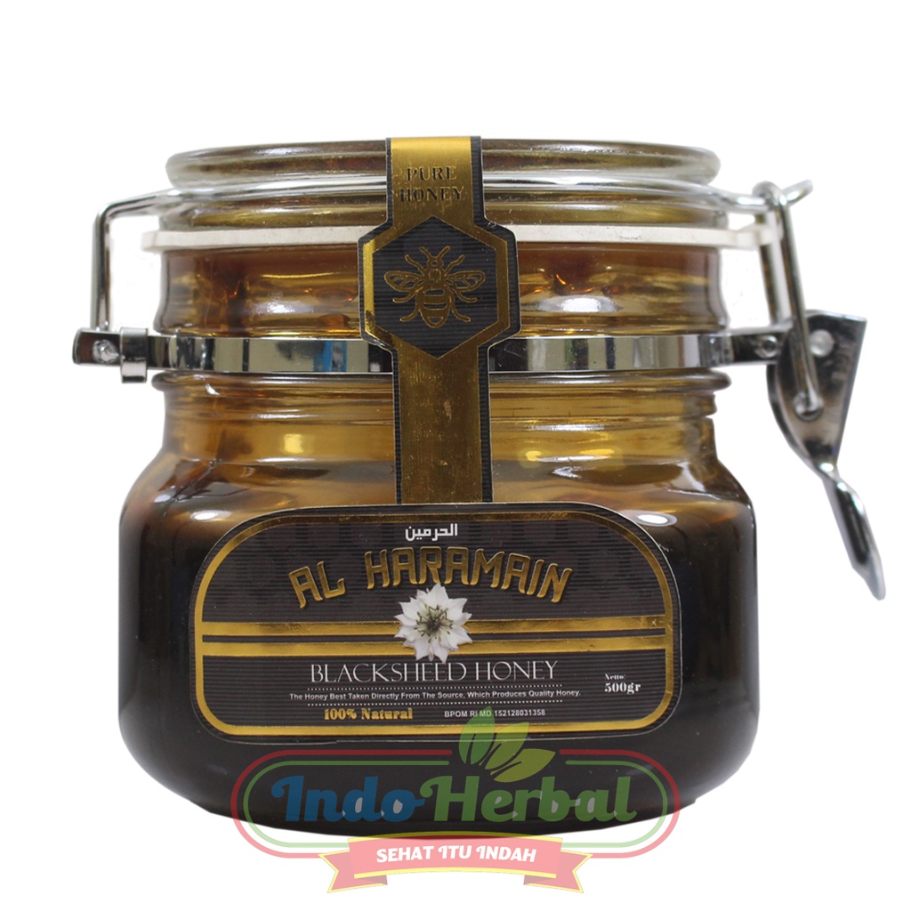 BlackSeed Honey  ALHARAMAIN 500gr | Madu Arab AL HARAMAIN 500 gram