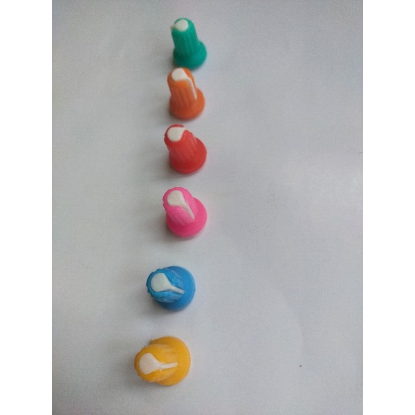 knop mixer warna transparan harga perbiji