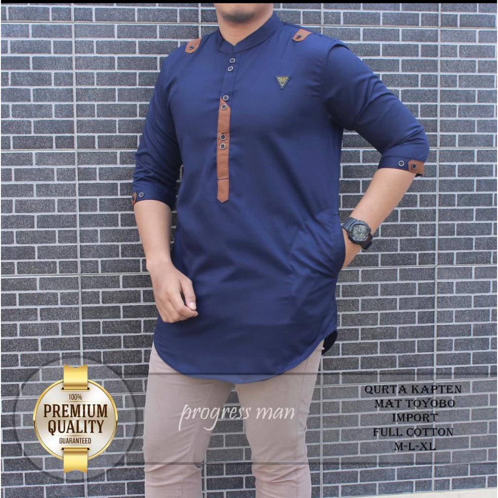  BAJU  KOKO PAKISTAN  PRIA  LENGAN 3 4 FASHION MUSLIM  PRIA  