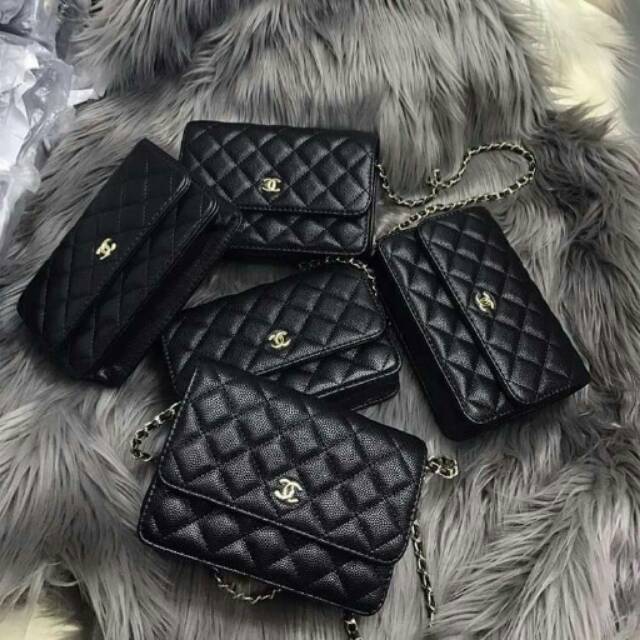 CHANEL WOC CAVIAR MINI BLACk